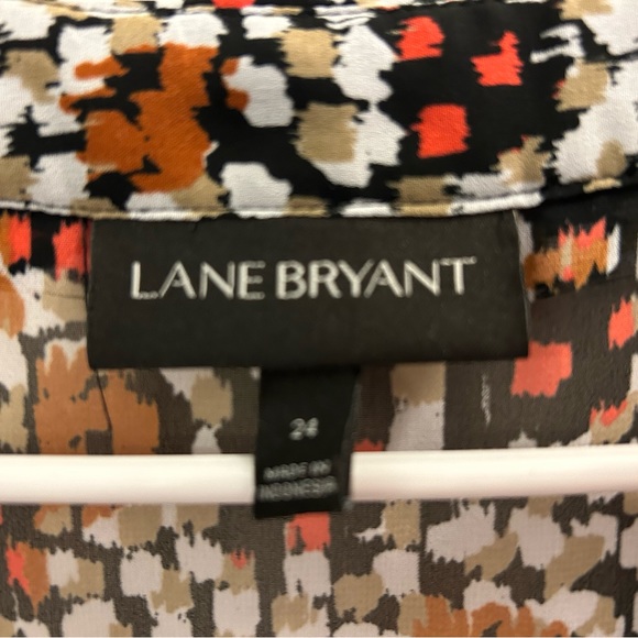 Lane Bryant Sheer Sleeveless Blouse Size 24 - Picture 4 of 6